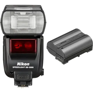 Nikon SB-5000 Blitzgerät schwarz & EN-EL15c Lithium-Ionen-Akku