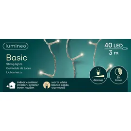 Kaemingk LED Lichterkette Basic 40 Birnchen,