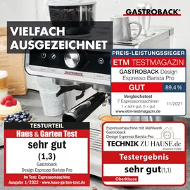 GASTROBACK Design Espresso Barista Pro