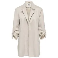 Only Ledermantel Wildlederimitat Mantel - Regular Fit beige S (36)