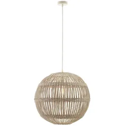 Hängeleuchte Praia aus Rattan, Ø 50 cm