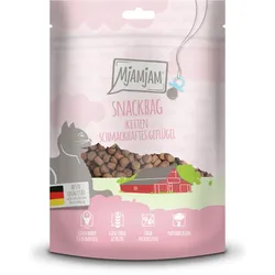MJAMJAM Snackbag Katzen-Snack Geflügel Kitten