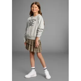 Kidsworld Jerseyrock in gemustert leooptik, | Gr.: 116/122