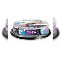Philips 1x10 Philips DVD-RW 4,7GB 4x SP