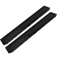 TRUTZHOLM Paar Auffahrrampen Stahl 183 cm Traglast 400 kg Stahl schwarz gebör...