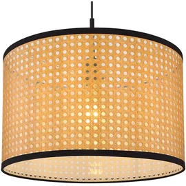 GLOBO Korbgeflecht 1-flg. 45 cm oval schwarz