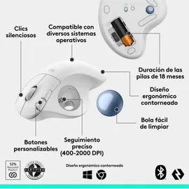 Logitech Ergo M575S Weiß