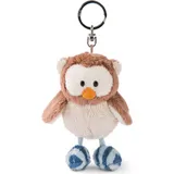 NICI 46090 Key Ring Owl with Turnable Head Eule Oscar 10cm