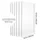 Vevor Stanzplatten 6er-Pack 308x216x3 mm Transparent