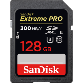 SanDisk Extreme Pro SDHC/SDXC UHS-II U3 V90 128 GB R300/W260