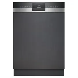 Siemens iQ300 SN53ES06UE Einbau-Geschirrspüler (teilintegrierbar, 598 mm breit, Edelstahl)