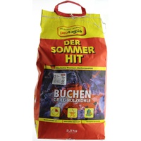 Grill-Zubehör Buchen Grill-Holzkohle 2,5 kg