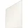 BM Massivholz Abschlusselement Zaun 103 x 180/120 cm Creme/Glas