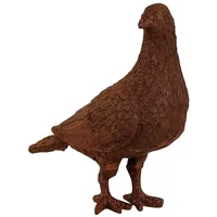 Aubaho Gartenskulptur Vogel Figur Eisen Tier Garten Rost Eisenfigur