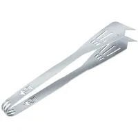 DreamGarden Grillspachtelzange Edelstahl 2in1 Grillzange Spachtel Grillwender Spachtelzange Barbecuezange