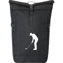 huuraa Kurierrucksack Golf Silhouette Geschenk
