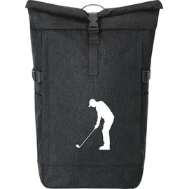 huuraa Kurierrucksack Golf Silhouette Geschenk