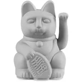 donkey Lucky Cat Mini | Grey - Japanische Glücksbringer Winkekatze in Grau, 9,8 cm hoch