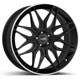 DOTZ LongBeach 10,0 x 20 5 x 112 ET19 Schwarz/Poliert