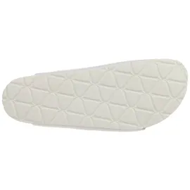 ROHDE Pantolette zwei Riemen Schnalle gepolstert Kork Fußbett Alba 5631, Größe:41 EU, Farbe:Weiß - Weiß 41