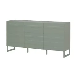 Sideboard  Foresto , grün , Maße (cm): B: 164,6 H: 82,4 T: 41,6