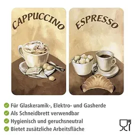 Wenko Kaffee Abdeckplatten 2 St.