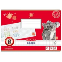 Herlitz Rechenheft A5 quer kariert 16 Blatt