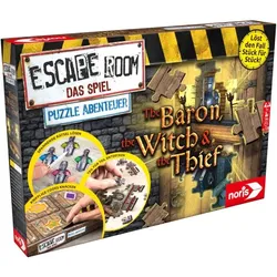 Escape Room: Abenteuer Puzzle - Der Baron, die Hexe und der Dieb - Gesellschaftsspiel auf Ungarisch