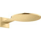 HANSGROHE Axor Kopfbrause 300 2jet mit Brausearm brushed gold optic