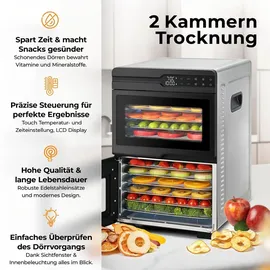 Balter Dörrautomat Edelstahl Silber