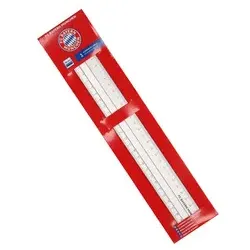 FC BAYERN Lineal Aluminium 30cm silber 34534