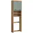 xonox.home Waschmaschinenschrank Scout 63 x 191 x 24 cm Salbeigrün/Braun