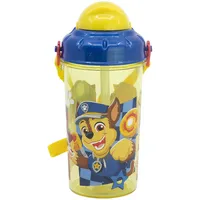 Stor Wiederverwendbare Flasche mit Strohhalm Mehrfarbig 0,47 l