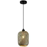 LQWELL LQWELL® Pendellampe Hängelampe Laternen, Retro Hängeleuchte Pendelleuchte E27 Vertigo Lampe Kronleuchter Höhenverstellbare für Wohnzimmer Schlafzimmer Esszimmer Cafés Studio Bar Gang