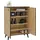 FMD Plau Mehrzweckschrank 68,5 x 93,5 x 33 cm Beige