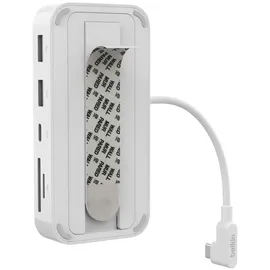 Belkin CONNECT 6-in-1 Multiport-Hub+ Halter INC011btWH