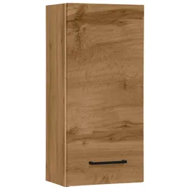 WELLTIME Hängeschrank WELLTIME "Trento, verschiedene Ausführungen und Farben", braun (wotaneiche), B:30cm H:64cm T:20cm, Holzwerkstoff, MDF, Schränke, Hängeschrank, Badmöbel, Breite 30 cm, 1 Tür, 2 Einlegeböden, Made in Germany