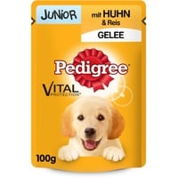 PEDIGREE Junior mit Huhn und Reis in Gelee 24 x 100 g