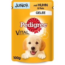 PEDIGREE Junior mit Huhn und Reis in Gelee 24 x 100 g