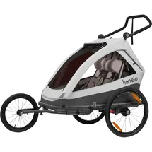 lionelo Cama Kinderanhänger grau/schwarz