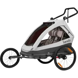 lionelo Cama Kinderanhänger grau/schwarz