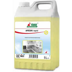TANA APESIN rapid Desinfektionsreiniger, Flüssiger Kurzzeit-Flächendesinfektionsreiniger, 1 Karton = 2 x 5 l - Kanister