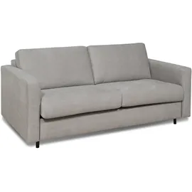 Home Affaire Schlafsofa »Virming« Dauerschlaf-Funktion mit Unterfederung und Matratze grau