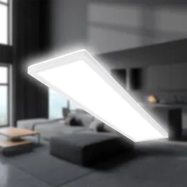 Briloner LED Panel Tava 1 rechteckig 98 x 20 x 3 cm weiß