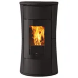 Edilkamin Pelletofen | CHERIE 9+ EVO TOP | 9 kW | Keramik dunkelgrau
