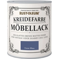 Rust-Oleum Kreidefarbe Möbellack Tinte Blau matt 750 ml