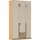 Rauch Wäscheschrank GAMMA 136 x 248 x 54 cm Eiche artisan/Champagner
