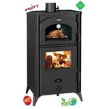 Kaminofen mit Backfach Holzofen Prity FGR D 14,5kw. BImSchV2 Eco Planet 2025 A+