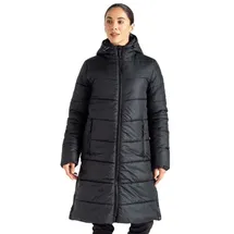 Dare 2b Distinguish Baffle Wintermantel gesteppt für Damen , Farbe:Schwarz, Größe:46 - Schwarz - 46