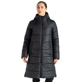 Dare 2b Distinguish Baffle Wintermantel gesteppt für Damen , Farbe:Schwarz, Größe:46 - Schwarz - 46